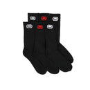 Ecko Unltd. Men's Half Cushion Crew Athletic Socks White Black Gray 6-Packs