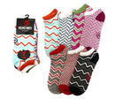 7 Pairs Ecko Red Women's Fun Funky Colorful Multi-Color Cotton Low Ankle Socks