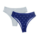 Hanes Women's Signature Smoothing Microfiber Bikini Cheeky Underwear, 4-Pack