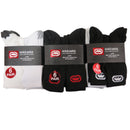 Ecko Unltd. Men's Half Cushion Crew Athletic Socks White Black Gray 6-Packs