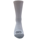 Ecko Unltd. Men's Half Cushion Crew Athletic Socks White Black Gray 6-Packs