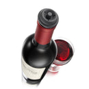 Vacuum Wine Saver Set, Pump Preserver with 4 Vacuum Wine Stoppers for Red / White / Beer Wine, Stainless Steel, Keep Wine Fresh and Flavorful