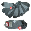 Marc Ecko Unlimited Unltd. Men's Low Cut Black/Grey Marled Athletic Socks 20-Pack