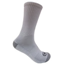 Ecko Unltd. Men's Half Cushion Crew Athletic Socks White Black Gray 6-Packs