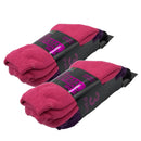 Woman's 6 Pack Thick Thermal Crew Cold Weather Boot Socks for Winter Outdoor Activities