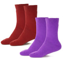Arctic Snug Men and Women Thermal Winter Fleeced Lined Heat Socks- 2 or 4 Packs