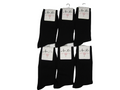 6 Pairs Alexa Rose Woman Crew Sold Color Casual Socks- Assorted Colors