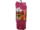 Polar Extreme Thermal Extra Heavy Acrylic Winter Marled Knit Top Socks Matching 2-Packs Random