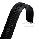 2 Pack Leather Ratchet Belt for Men Adjustable Dress Belts with Click Sliding Buckle