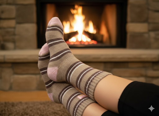 Polar Extreme 2 Pack Men’s & Women’s Thermal Socks – Ultra Warm, Brushed Lining, Assorted Colors