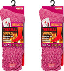 2-Pack Polar Extreme Thermal Extra Heavy Acrylic Winter Marled Socks