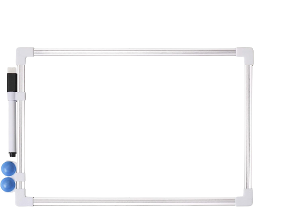 Magnetic Dry Erase Classroom Double Sided Personal Whiteboard for Students Teachers ETC