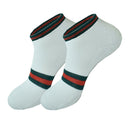 6-12 Pairs Men & Women Cushion Cotton Fashion Ankle Socks