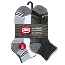 10 Pairs ECKO UNLTD Men's 1/2 Cushion No-Show or Quarter Cushion Socks- Assorted Colors