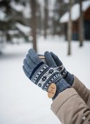 Clear Creek Women 2-Pack Aloe Vera Infused Winter Gloves – Random Colors, Soft & Cozy, One Size Fits Most