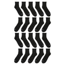 Everlast Men's Quarter Athletic Socks 20-Pairs