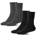 Arctic Snug Men and Women Thermal Winter Fleeced Lined Heat Socks- 2 or 4 Packs