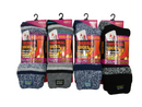 Polar Extreme Thermal Sock Extra Heavy Acrylic Winter Design Socks 4-Pack Colors