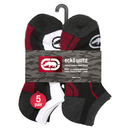 10 Pairs ECKO UNLTD Men's 1/2 Cushion No-Show or Quarter Cushion Socks- Assorted Colors