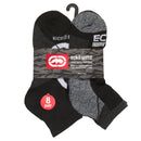 8-16 Pairs of Ecko Men's Half Cushion Quarter Athletic Socks 10-13