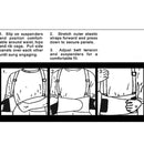 Heavy Lift Back Support Belt & Waist Brace Home W Adjustable Suspenders Accessories