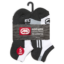 10 Pairs ECKO UNLTD Men's 1/2 Cushion No-Show or Quarter Cushion Socks- Assorted Colors