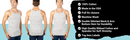 3 Packs AC Basics Men's G-unit Style Cotton Tank Tops Square Cut Muscle Rib A-Shirts