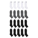Ecko Unltd. Men's Quarter Athletic Socks 20-Pairs