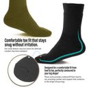 Arctic Snug Men and Women Thermal Winter Fleeced Lined Heat Socks- 2 or 4 Packs