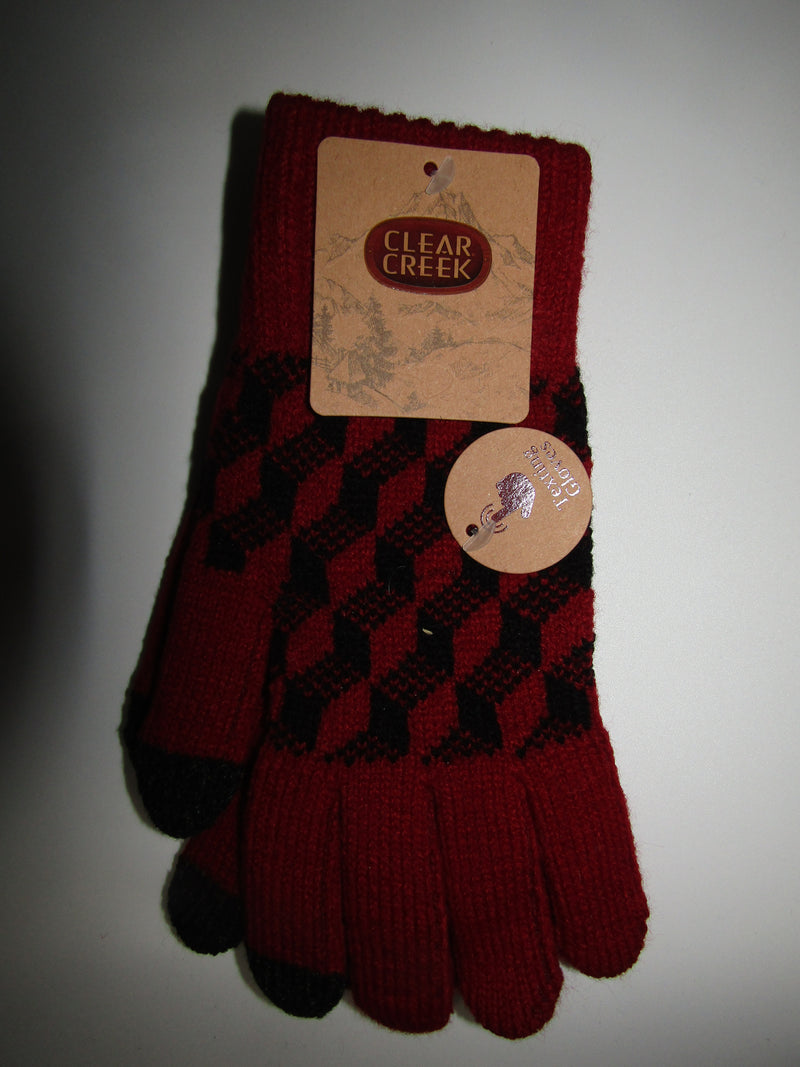 Clear Creek Women 2-Pack Winter Texting Gloves - Random Colors