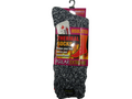 Polar Extreme Thermal Extra Heavy Acrylic Winter Marled Knit Top Socks Matching 2-Packs