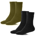 Arctic Snug Men and Women Thermal Winter Fleeced Lined Heat Socks- 2 or 4 Packs