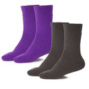 Arctic Snug Men and Women Thermal Winter Fleeced Lined Heat Socks- 2 or 4 Packs