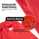 AC Basics Men's Swim Trunks Swim Shorts Quick Dry 5 inch Inseam Beach Shorts with Compression Liner and Zipper Pocket