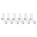 6-Pack Everlast Boy's Full Cushion Crew Socks- Size 6-8.5