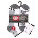 8-16 Pairs of Ecko Men's Half Cushion Quarter Athletic Socks 10-13