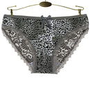 6-Pack Women's Cotton Bikini Lace Cozy Mid Rise Women's Brief Panties