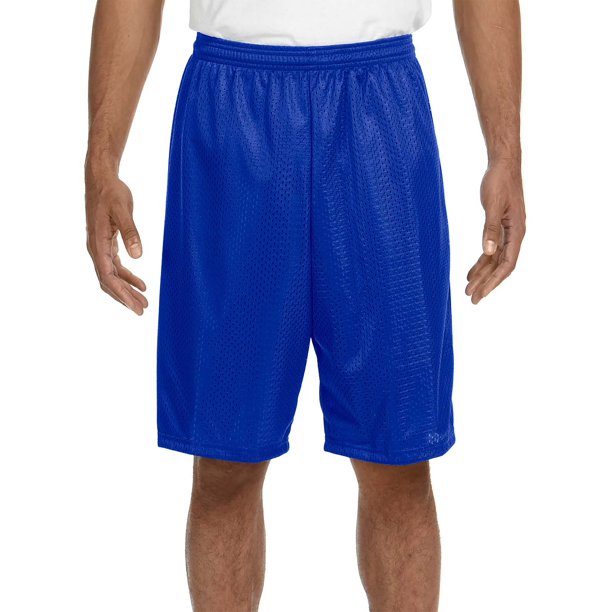3 Pack Men's Mesh Plain Basketball Shorts With 2 Pockets Pockets Gym Activewear Assorted Colors