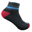 ECKO UNLTD Mens 6-Pack 1/2 Quarter Cushion Arch Compression Athletic Socks