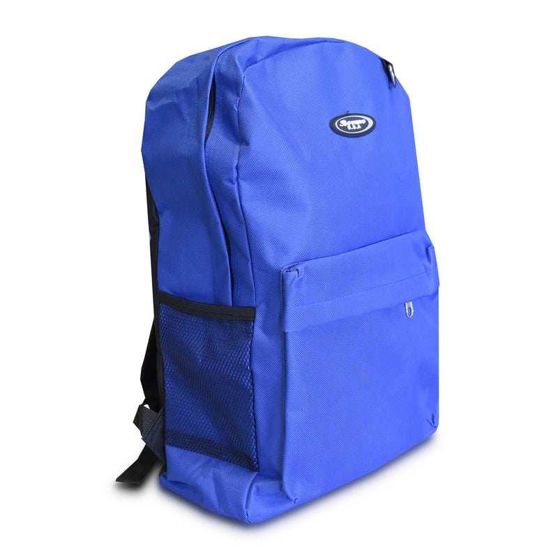 17 Inch Black Multi Purpose School Book Bag / Travel Carry On Backpack Bag