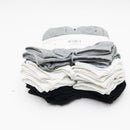 B.U.M Women's 20 Pairs of Basic Colors & Comfortable Lightweight Breathable Low Cut/No Show Socks