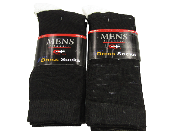 6-12 Pairs New Cotton Plus Men Classic Formal Dress Socks Shoe Size 6-12