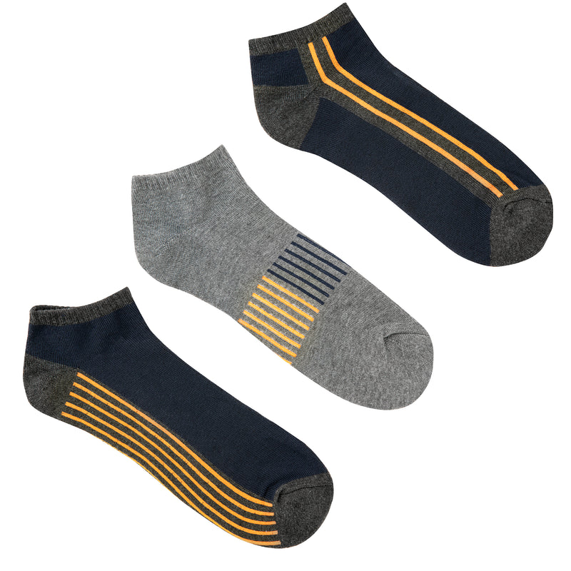 6-12 Pairs Everlast Ultimate Half Cushion Moisture-Wicking Fashion Ankle Men's Socks Size 6-12 Assorted Colors