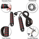 Adjustable Jump Rope for Workout, Fitness Jump Rope for Men Women and Kids, Speed Jumping Rope for Exercise