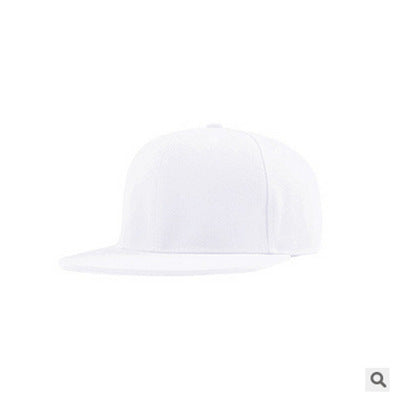 Snapback Adjustable Men's and Women Solid Plain Flat Brim Hat Baseball Cap Hip Hop Style