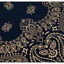 12 Gold Paisley Print Bandana Scarfs 100% COTTON size 22 x 22