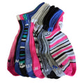 B.U.M Women's 20 Pairs of Colorful & Comfortable Lightweight Breathable Low Cut/No Show Socks