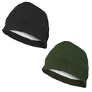 Polar Extreme Men's Beanie Knit Hat Winter Warm Cap Slouchy Solid Skull Hat Cuff