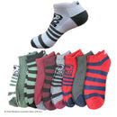 ECKO UNLTD Mens 6-Pack Performance Comfort No Show Arch Compression Cushion Athletic Socks