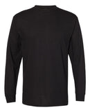 Magg Men's 100% Cotton Premium Heavy Weight Crew Neck Long Sleeve T-Shirt Big & Tall Sizes
